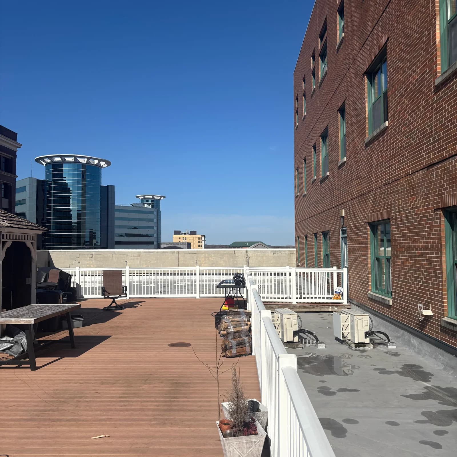 The Vue outdoor terrace with skyline views