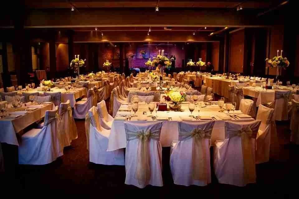 City Centre Events — full ballroom wedding reception